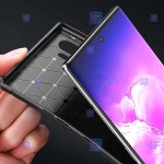 قاب گوشی Samsung Galaxy Note 10 Plus مدل Auto Focus Fiber Carbon
