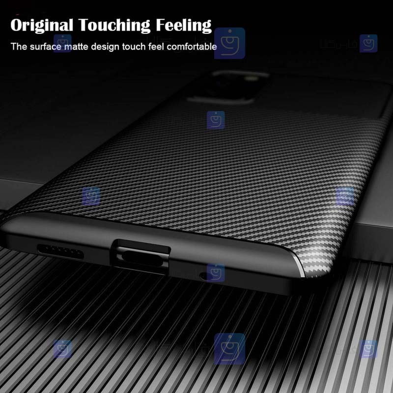 قاب گوشی Samsung Galaxy S20 FE 5G مدل Auto Focus Fiber Carbon