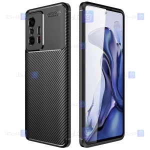قاب گوشی Xiaomi 11T مدل Auto Focus Fiber Carbon
