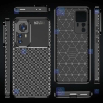 قاب گوشی Xiaomi 12T Pro مدل Auto Focus Fiber Carbon