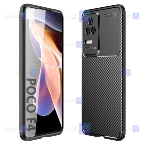 قاب گوشی Xiaomi Poco F4 5G مدل Auto Focus Fiber Carbon
