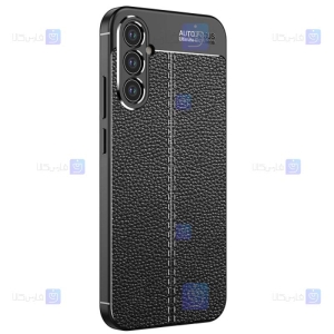 قاب طرح چرم گوشی A34 مدل Auto Focus