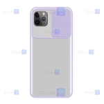 قاب گوشی Apple iPhone 11 Pro Max مدل پشت مات لنز کشویی