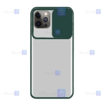 قاب گوشی Apple iPhone 12 Pro Max مدل پشت مات لنز کشویی