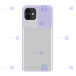 قاب گوشی Apple iPhone 12 mini مدل پشت مات لنز کشویی