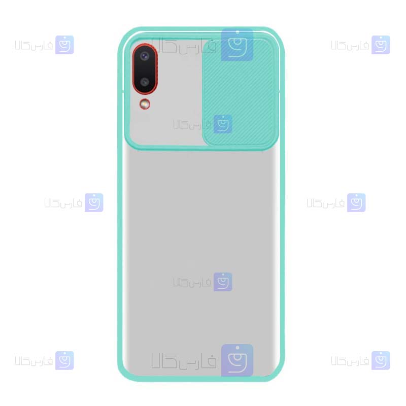 قاب گوشی Samsung Galaxy A02 مدل پشت مات لنز کشویی