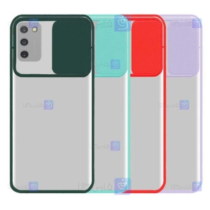 قاب گوشی Samsung Galaxy A03s مدل پشت مات لنز کشویی