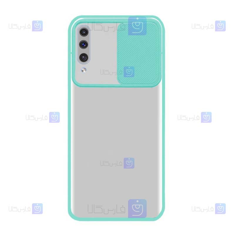 قاب گوشی Samsung Galaxy A70 مدل پشت مات لنز کشویی