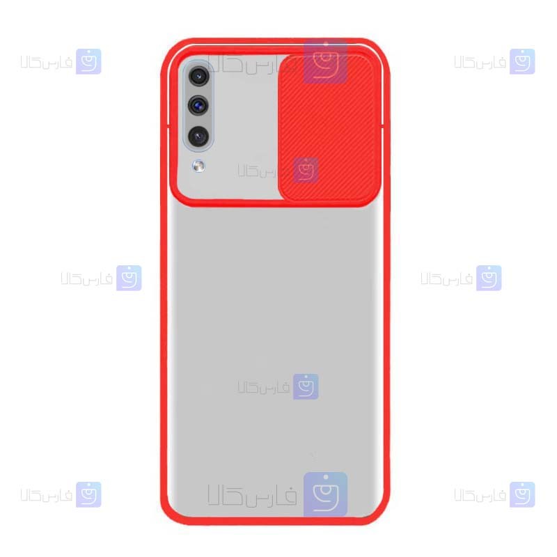 قاب گوشی Samsung Galaxy A70 مدل پشت مات لنز کشویی