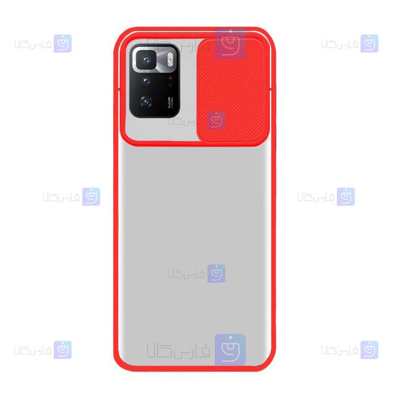 قاب گوشی Xiaomi Poco X3 GT مدل پشت مات لنز کشویی