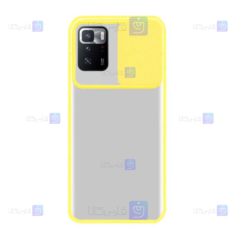 قاب گوشی Xiaomi Poco X3 GT مدل پشت مات لنز کشویی