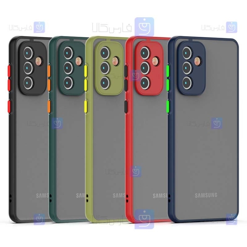 کاور پشت مات Samsung Galaxy A34 5G مدل محافظ لنزدار