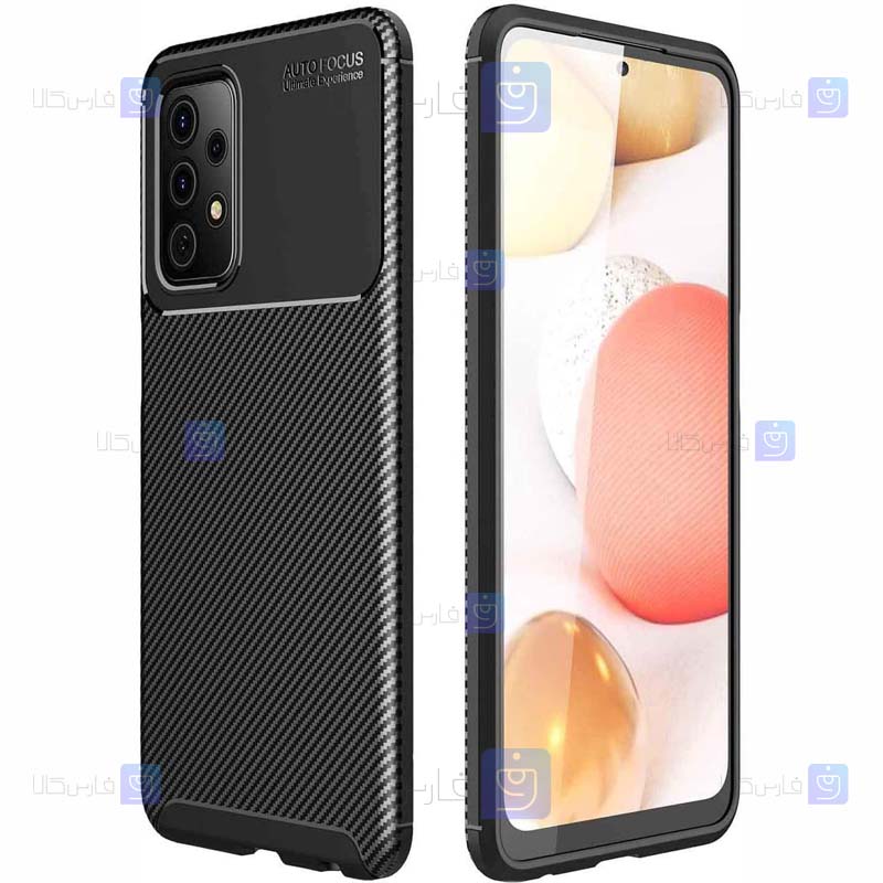 قاب گوشی Samsung Galaxy A52s 5G مدل Auto Focus Fiber Carbon
