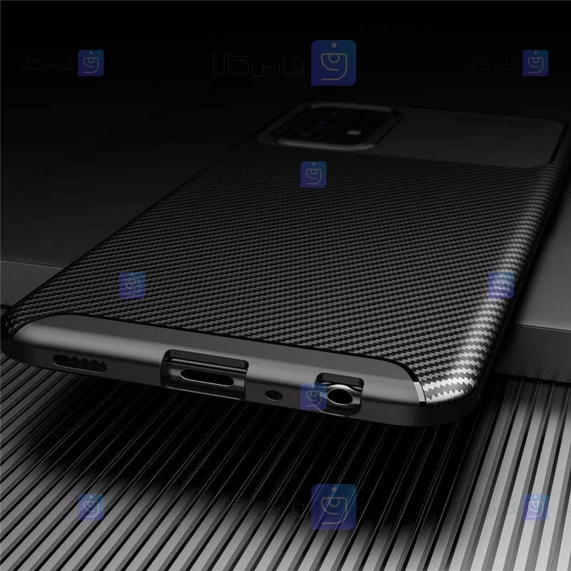 قاب گوشی Samsung Galaxy A52s 5G مدل Auto Focus Fiber Carbon