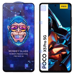 گلس فول گوشی Xiaomi Poco X5 Pro مدل Monkey Premium