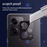 محافظ لنز شیشه ای Xiaomi Redmi Note 12 Pro 5G مدل حاشیه دار