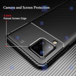 قاب گوشی Samsung Galaxy A12 مدل Auto Focus Fiber Carbon