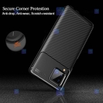 قاب گوشی Samsung Galaxy A12 Nacho مدل Auto Focus Fiber Carbon