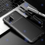 قاب گوشی Samsung Galaxy A12 Nacho مدل Auto Focus Fiber Carbon
