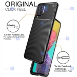 قاب گوشی Samsung Galaxy M53 5G مدل Auto Focus Fiber Carbon