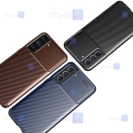 قاب گوشی Samsung Galaxy S21 FE 5G مدل Auto Focus Fiber Carbon