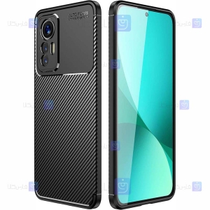 قاب گوشی Xiaomi 12 Lite مدل Auto Focus Fiber Carbon