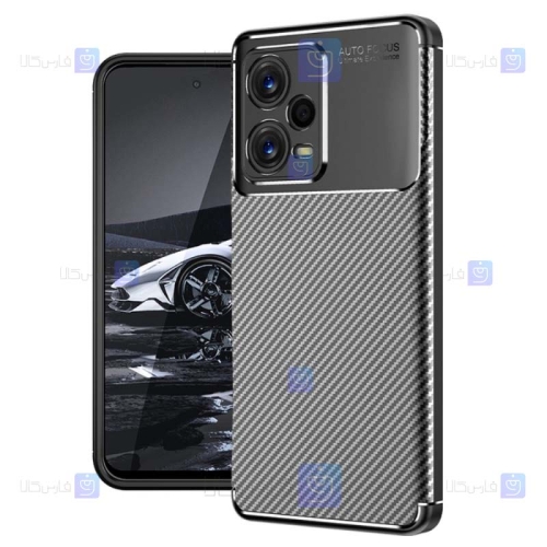 قاب گوشی Xiaomi Redmi Note 12 Pro 5G مدل Auto Focus Fiber Carbon