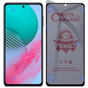 محافظ صفحه گوشی Samsung Galaxy M54 مدل سرامیکی حریم شخصی