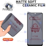 محافظ صفحه گوشی Xiaomi Redmi Note 12 Pro 5G مدل سرامیکی حریم شخصی