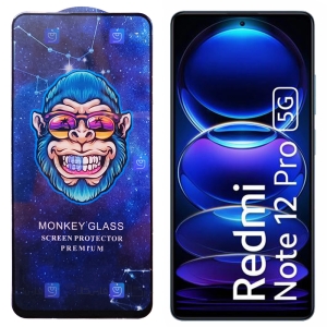 گلس فول گوشی Xiaomi Redmi Note 12 Pro 5G مدل Monkey Premium