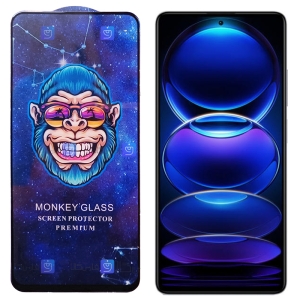 گلس فول گوشی Xiaomi Redmi Note 12 Pro Plus مدل Monkey Premium