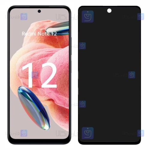 گلس گوشی Xiaomi Redmi Note 12 4G مدل حریم شخصی