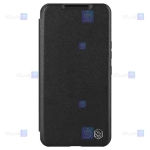 کیف چرمی پارچه ای نیلکین Samsung Galaxy S23 Plus مدل Qin Pro Plain Leather Cloth case