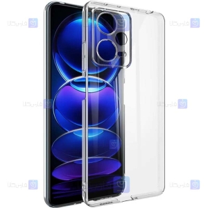 قاب گوشی Xiaomi Redmi Note 12 Pro 5G مدل پشت کریستالی محافظ لنزدار