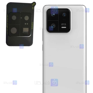 محافظ لنز شیشه ای Xiaomi 13 Pro مدل حاشیه دار