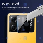 محافظ لنز شیشه ای Xiaomi Poco X5 Pro مدل حاشیه دار