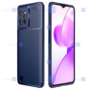 قاب گوشی Realme C31 مدل Auto Focus Fiber Carbon