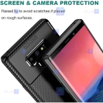 قاب گوشی Samsung Galaxy Note 9 مدل Auto Focus Fiber Carbon