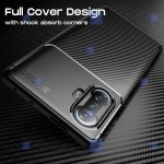 قاب گوشی Xiaomi Poco F3 GT مدل Auto Focus Fiber Carbon