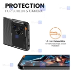 قاب گوشی Xiaomi Poco X5 Pro مدل Auto Focus Fiber Carbon