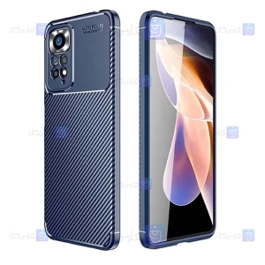 قاب گوشی Xiaomi Redmi Note 11 4G مدل Auto Focus Fiber Carbon