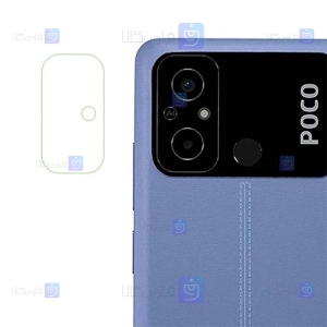 محافظ لنز Xiaomi Poco C55 مدل شیشه ای