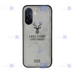 قاب پارچه ای Huawei Nova Y70 مدل گوزنی