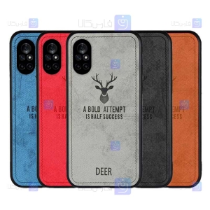 قاب پارچه ای Huawei nova 8 5G مدل گوزنی