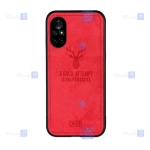 قاب پارچه ای Huawei nova 8 5G مدل گوزنی