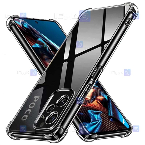 قاب ژله ای Xiaomi Poco X5 Pro مدل کپسولی محافظ لنز دار
