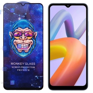 گلس فول گوشی Xiaomi Redmi A2 Plus مدل Monkey Premium