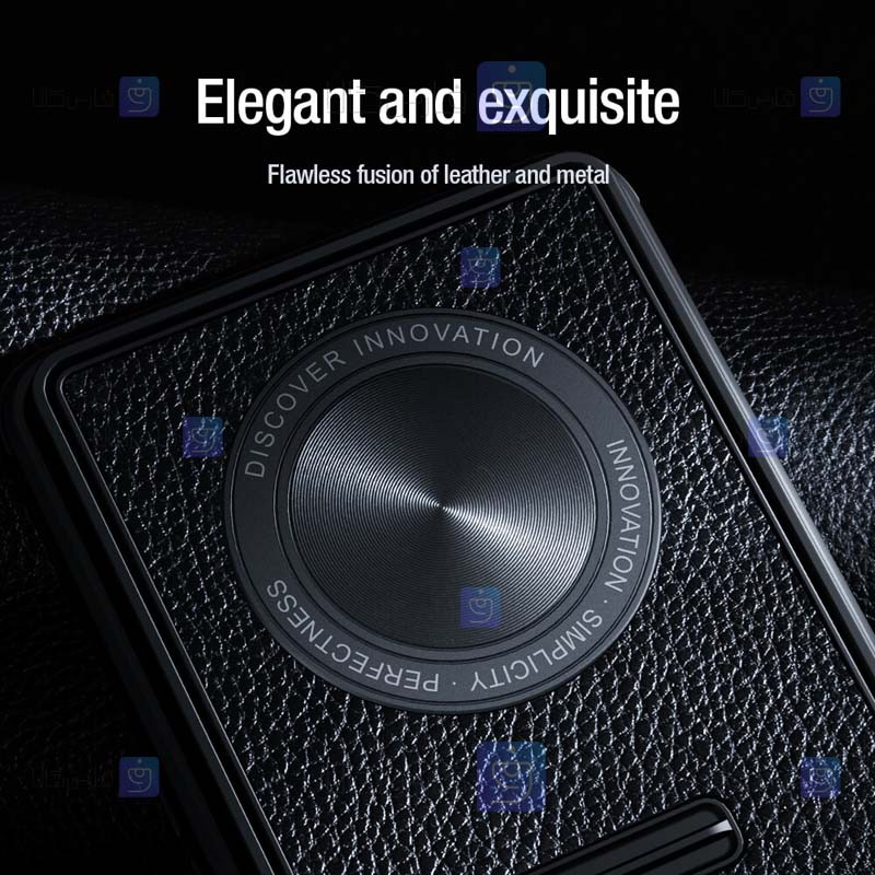 قاب چرمی نیلکین Huawei Mate 50 Pro مدل Premium Leitz S