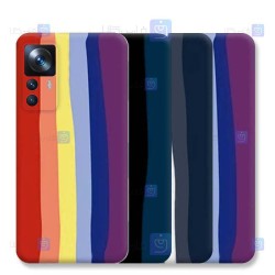 قاب سیلیکونی Xiaomi 12T مدل رنگین کمانی