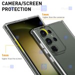 قاب پشت کریستالی Samsung Galaxy S23 Ultra مدل Space Collection با محافظ لنز